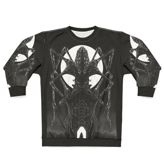 Amygdala Hunter Sweatshirt - Bloodborne Inspired Horror Fantasy Apparel