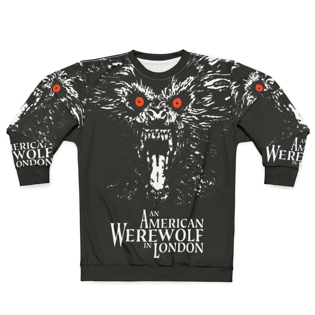 American Werewolf in London Sweatshirt - Horror Movie Graphic