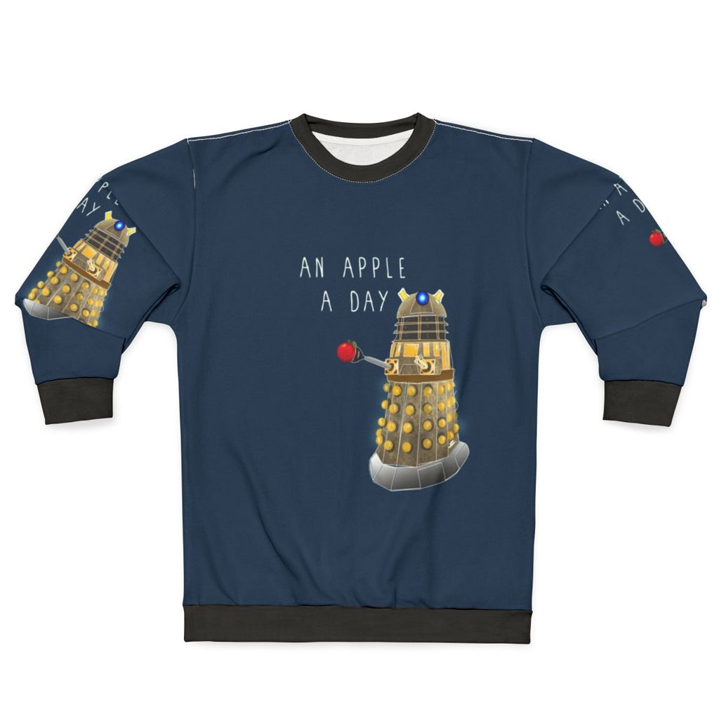 An Apple a Day Keeps the Doctor Away Nerdy Sweatshirt