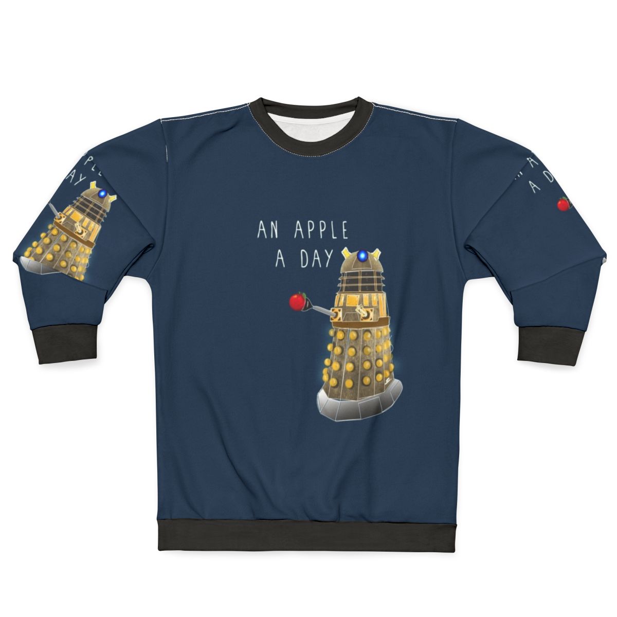 An Apple a Day Keeps the Doctor Away Nerdy Sweatshirt