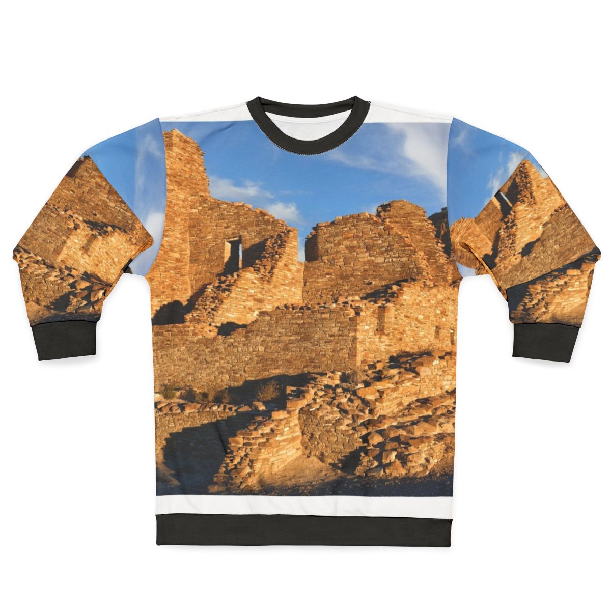 Anasazi Masonry Sweatshirt featuring Chacoan Culture and Prehistoric Architecture