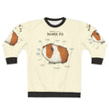 Anatomy of a Guinea Pig Sweatshirt - Detailed Anatomical Print