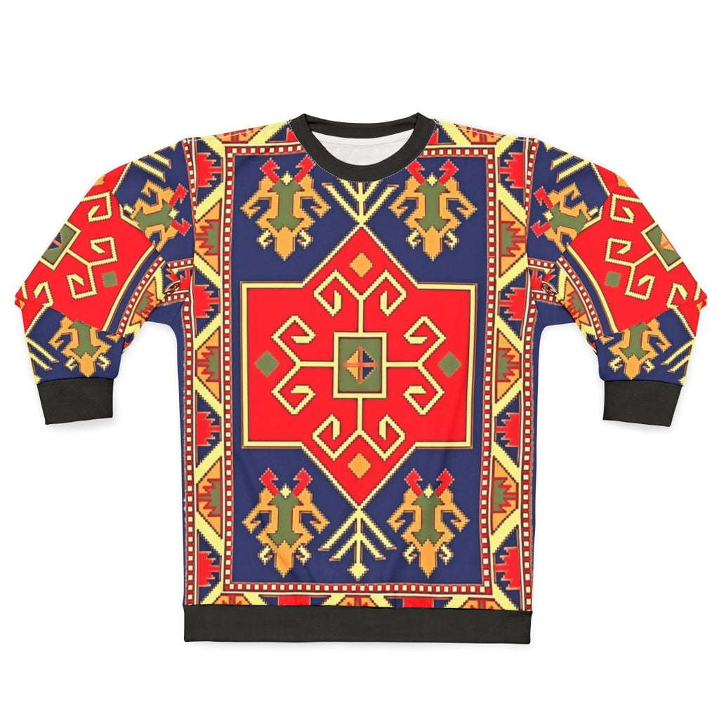 Ancient Armenian Art Sweatshirt featuring traditional patterns