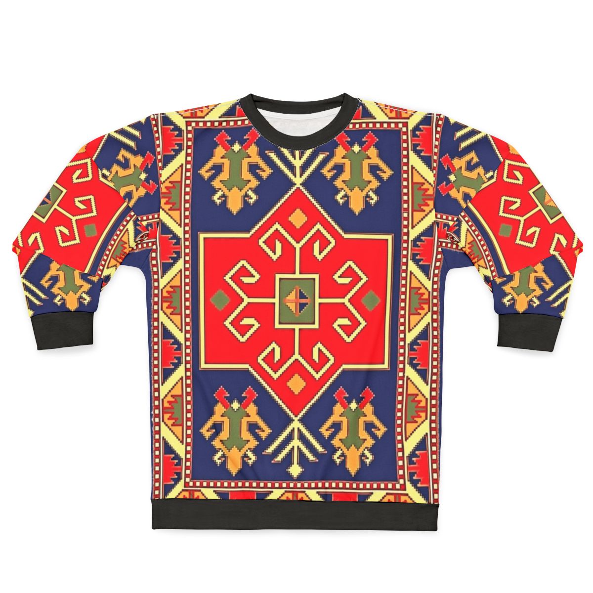 Ancient Armenian Art Sweatshirt featuring traditional patterns