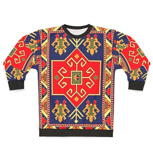 Ancient Armenian Art Sweatshirt featuring traditional patterns