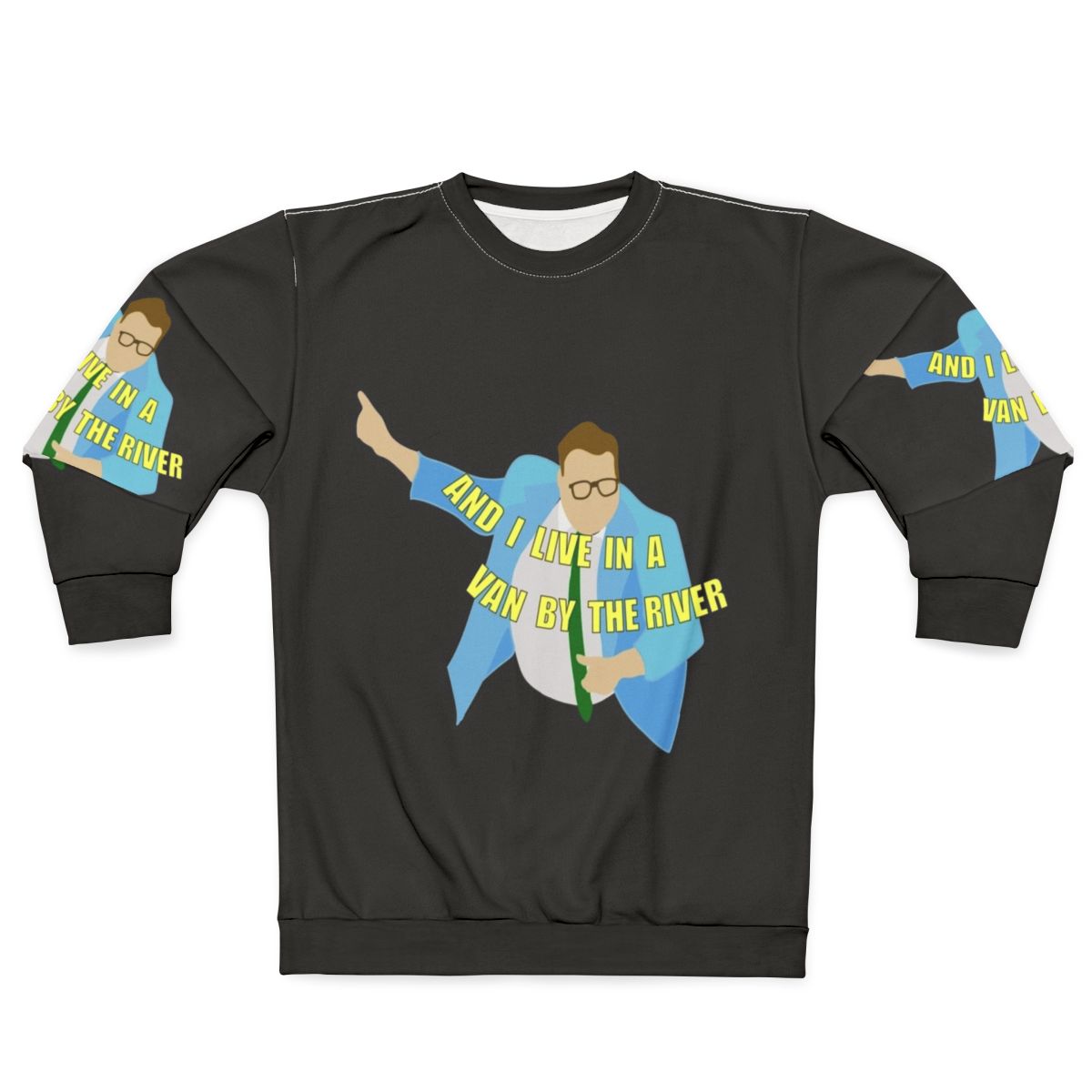 Chris Farley "Van Down By The River" Comedy Sweatshirt