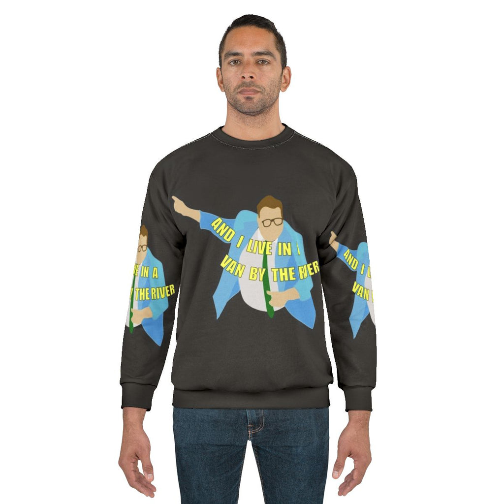 Chris Farley "Van Down By The River" Comedy Sweatshirt