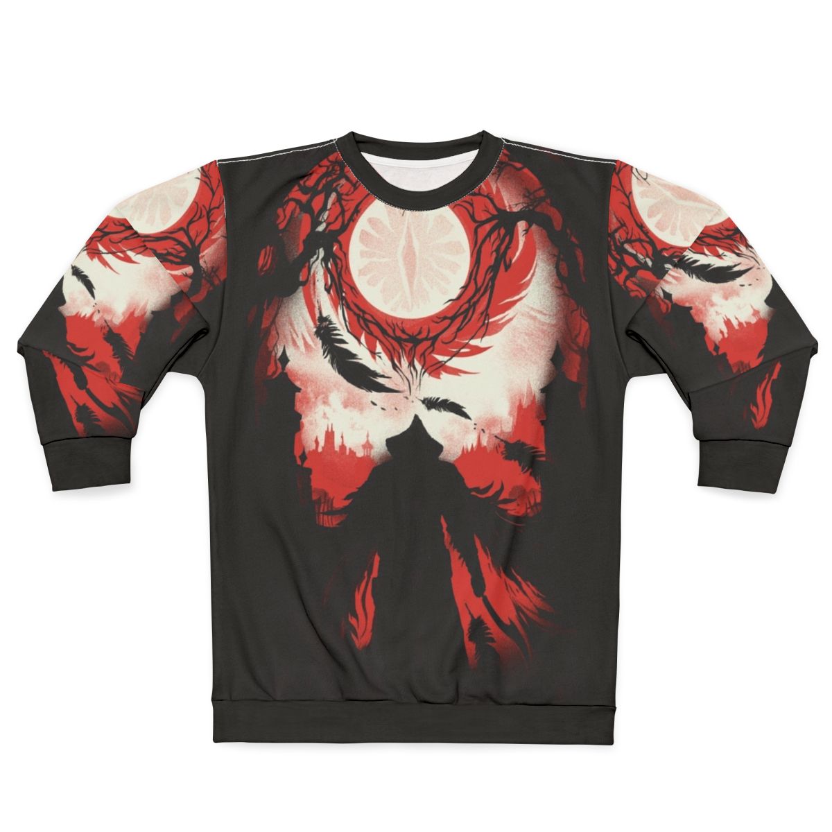 Nightly Hunt Begins Dark Souls Bloodborne Gaming Sweatshirt