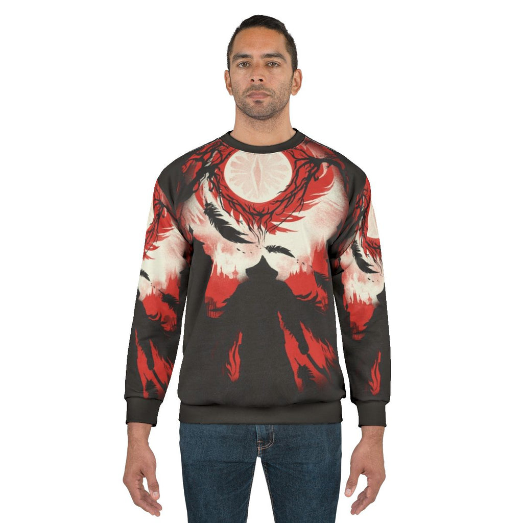 Nightly Hunt Begins Dark Souls Bloodborne Gaming Sweatshirt