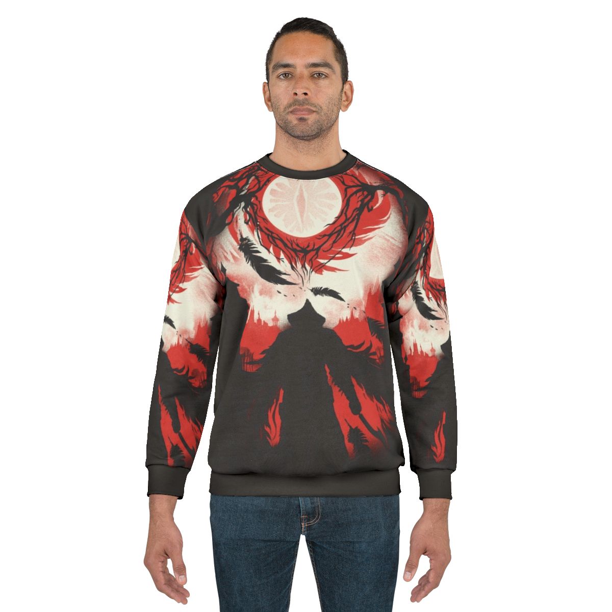 Nightly Hunt Begins Dark Souls Bloodborne Gaming Sweatshirt