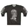 Andrei Tarkovsky silhouette collage design on a sweatshirt