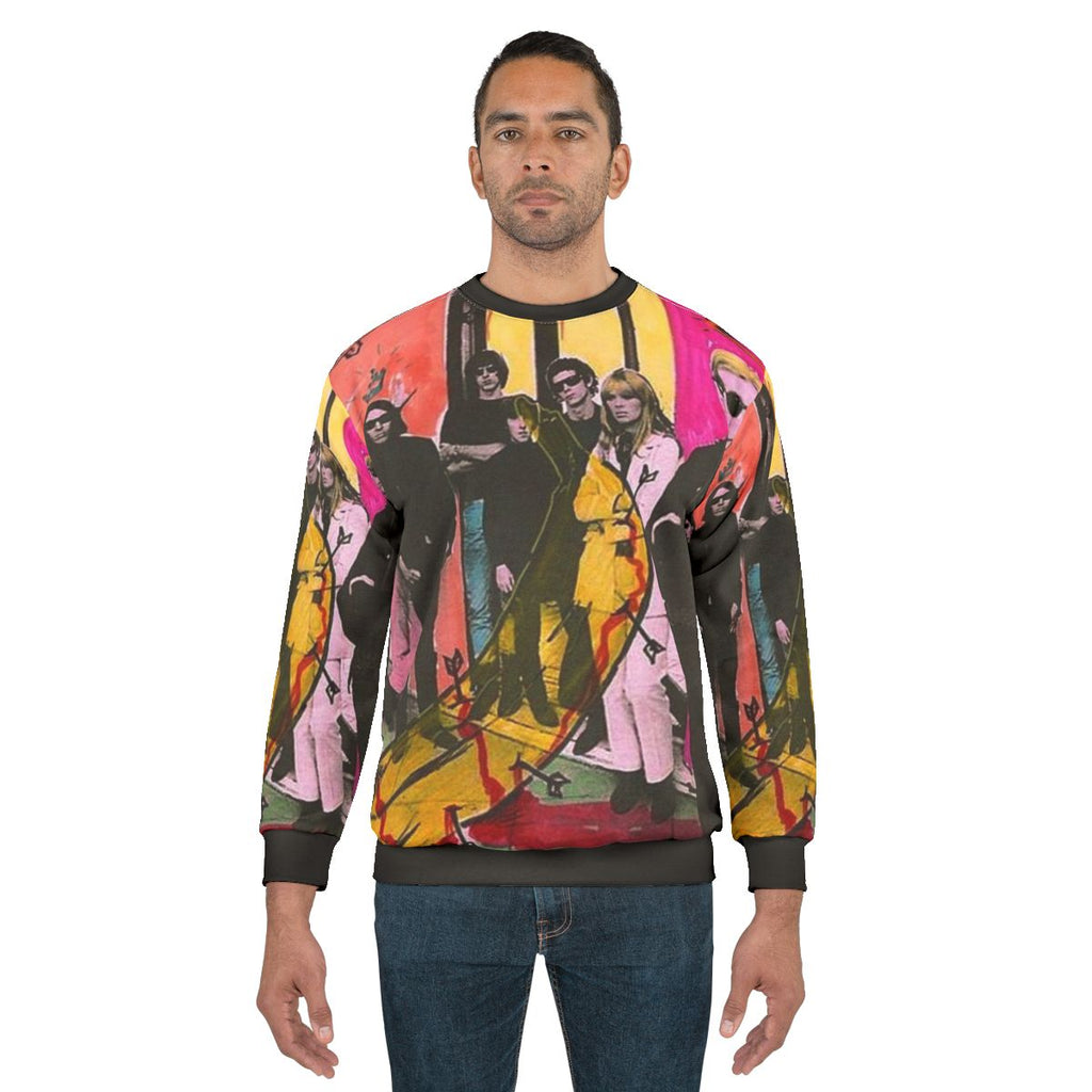 Andy Warhol and The Velvet Underground Pop Art Banana Graphic Sweatshirt