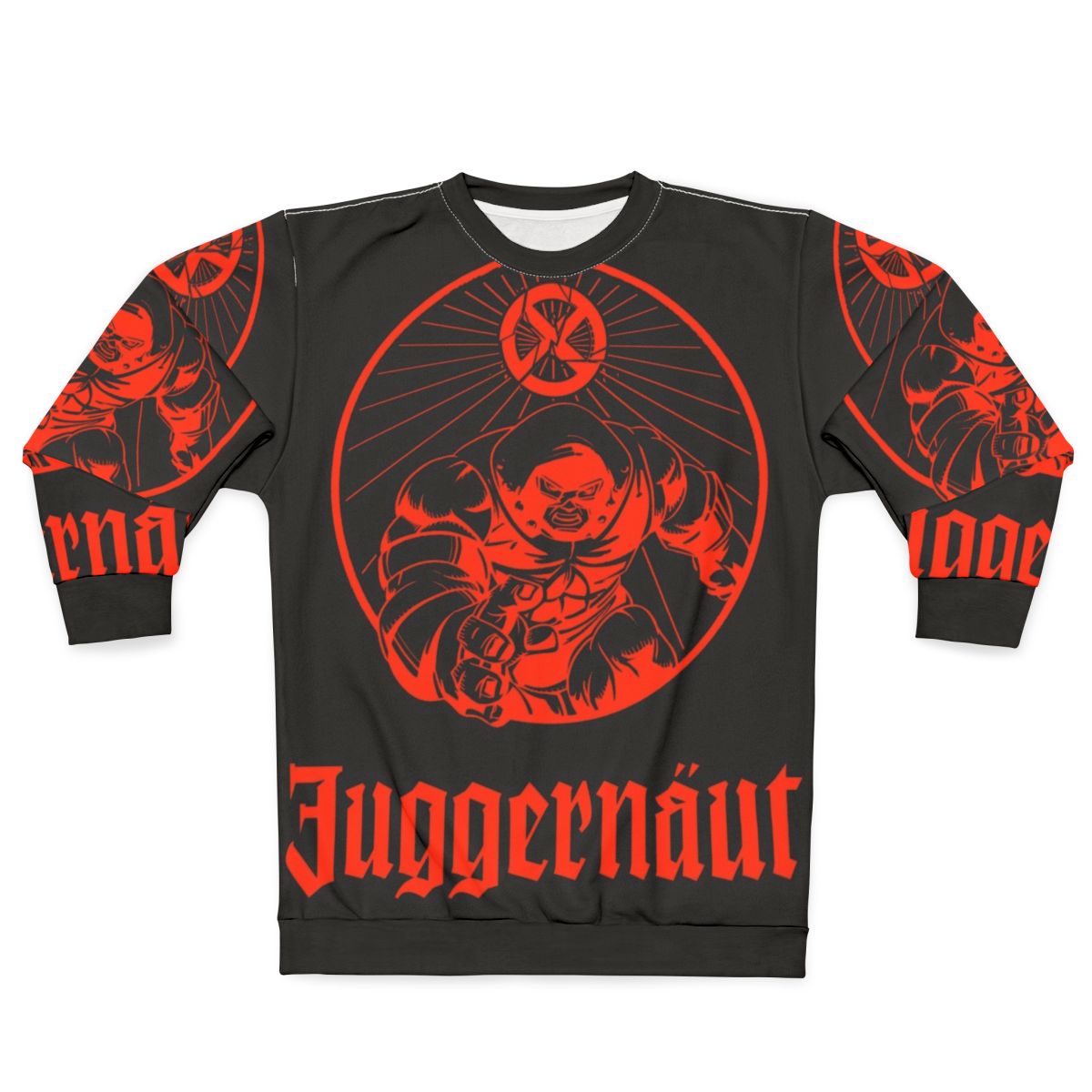 Anesthetic Juggernaut Superhero Villain Parody Sweatshirt