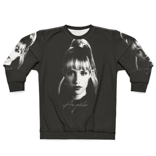 Angele French Singer Portrait Sweatshirt