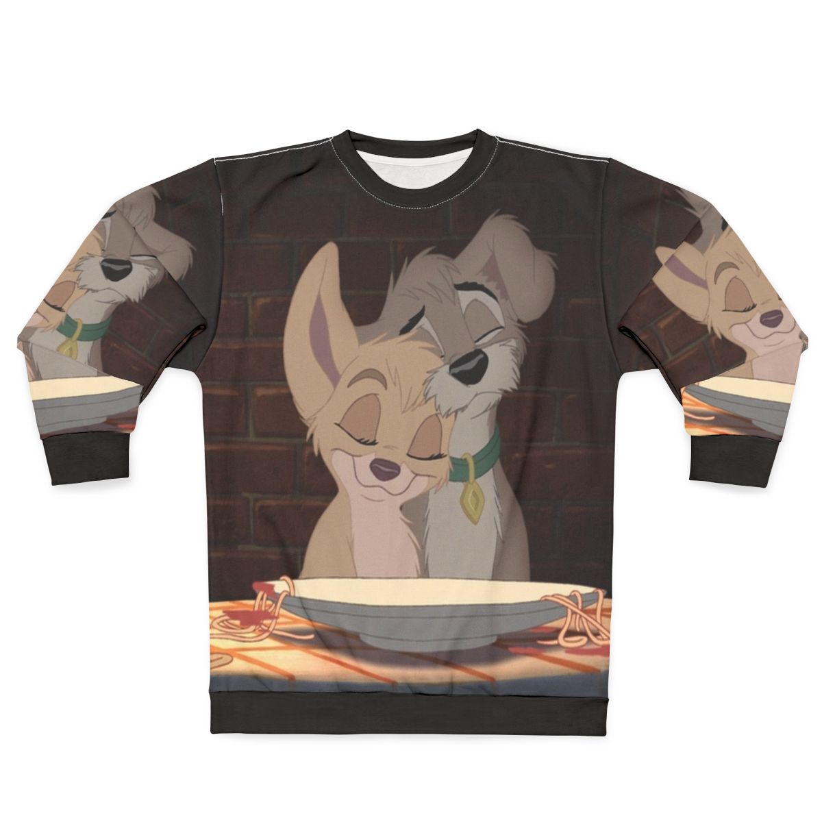 Angel and Scamp Lady and the Tramp 2 Dog Sweatshirt