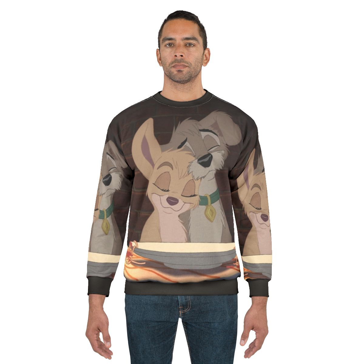 Angel and Scamp Lady and the Tramp 2 Dog Sweatshirt