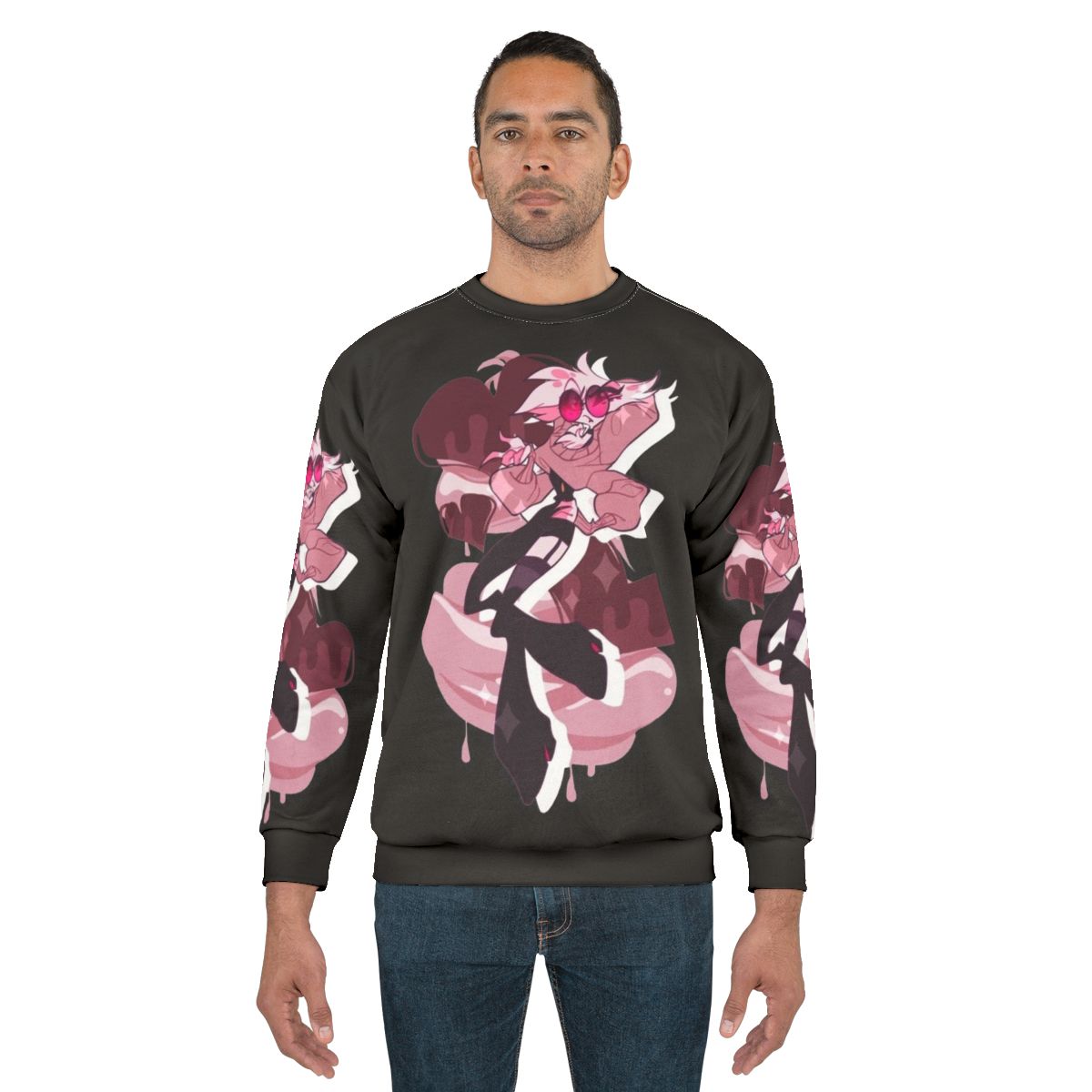 Hazbin Hotel Angel Dust Sweatshirt