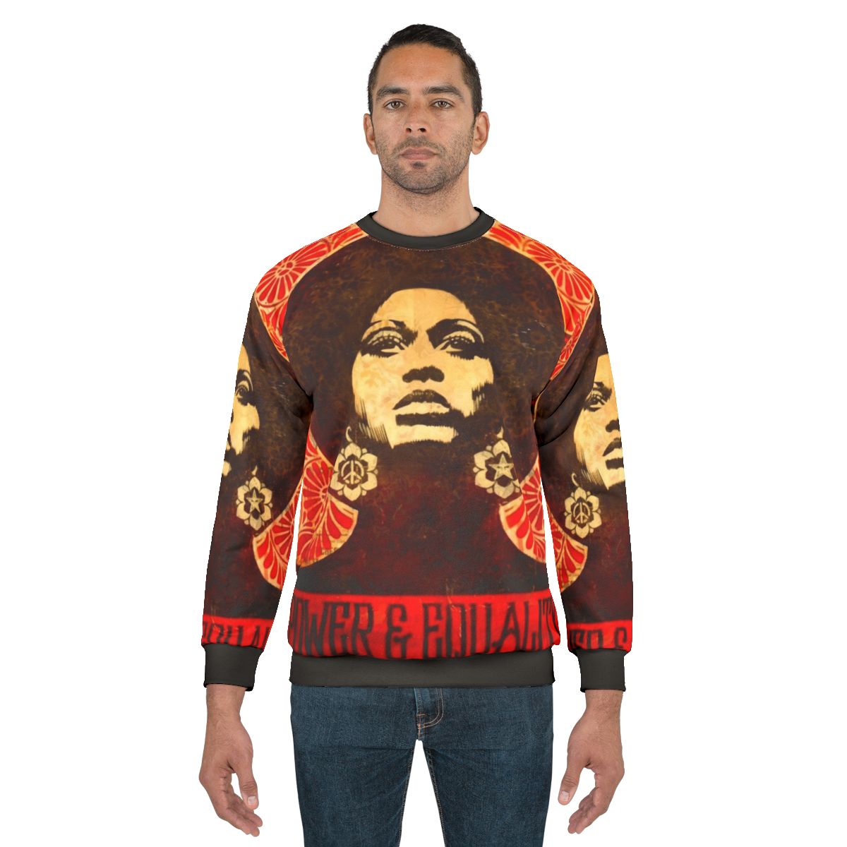 Vintage Angela Davis Black Panther Party Sweatshirt