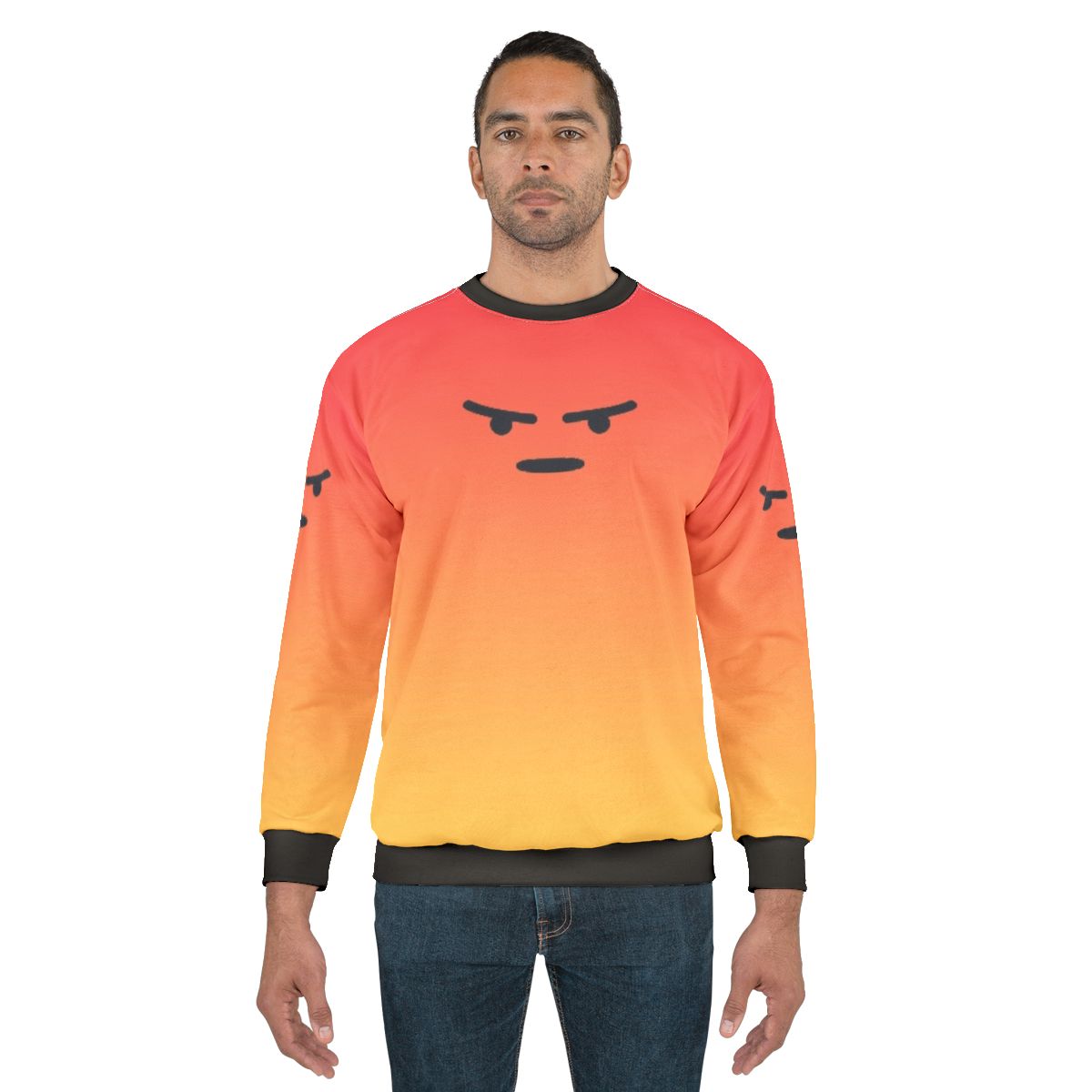 Angry React Facebook Meme Sweatshirt