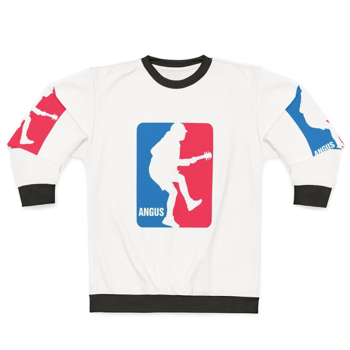 Angus Young AC/DC Thunderstruck Basketball Sweatshirt