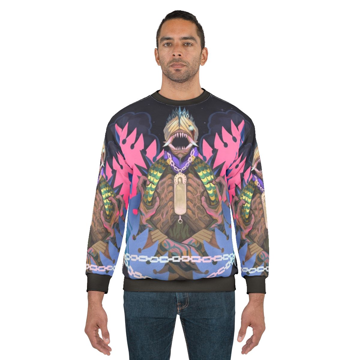 Anima animal print sweatshirt