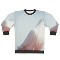 White dove bird sweatshirt with nature-inspired animal print design