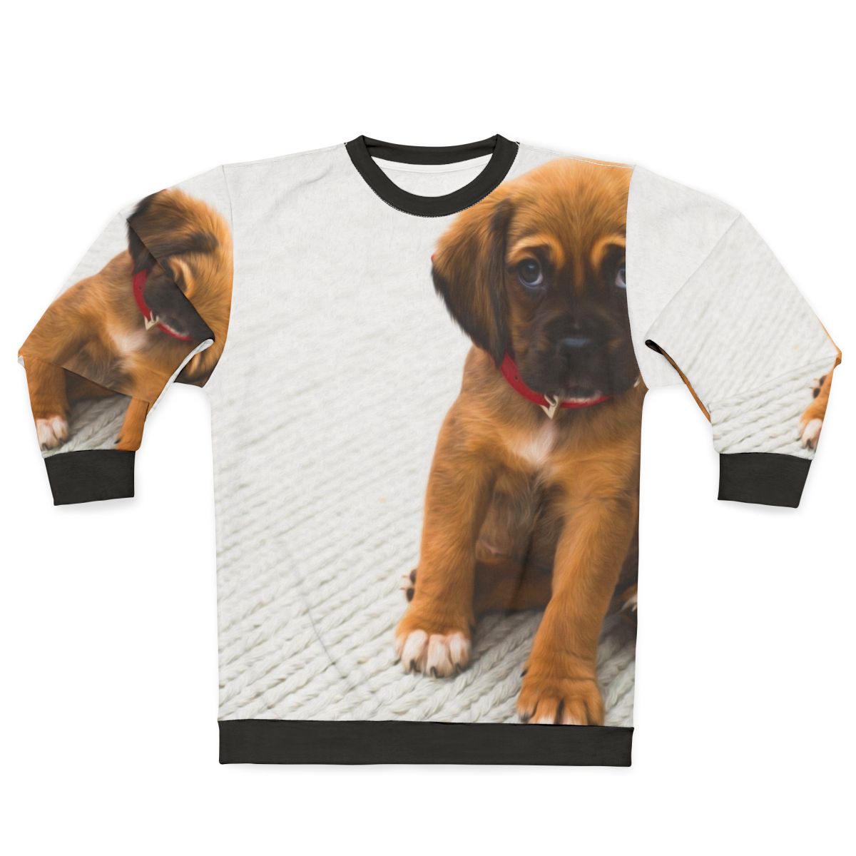 Adorable Puppy Dogs Fluffy Animals Kawaii Sweatshirt
