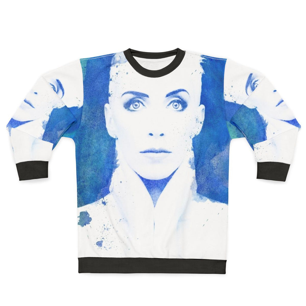 Watercolor Annie Lennox Inspired Sweatshirt