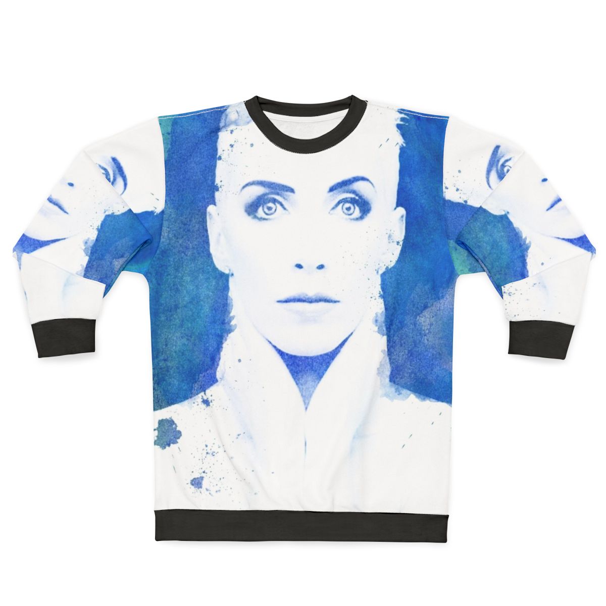 Watercolor Annie Lennox Inspired Sweatshirt