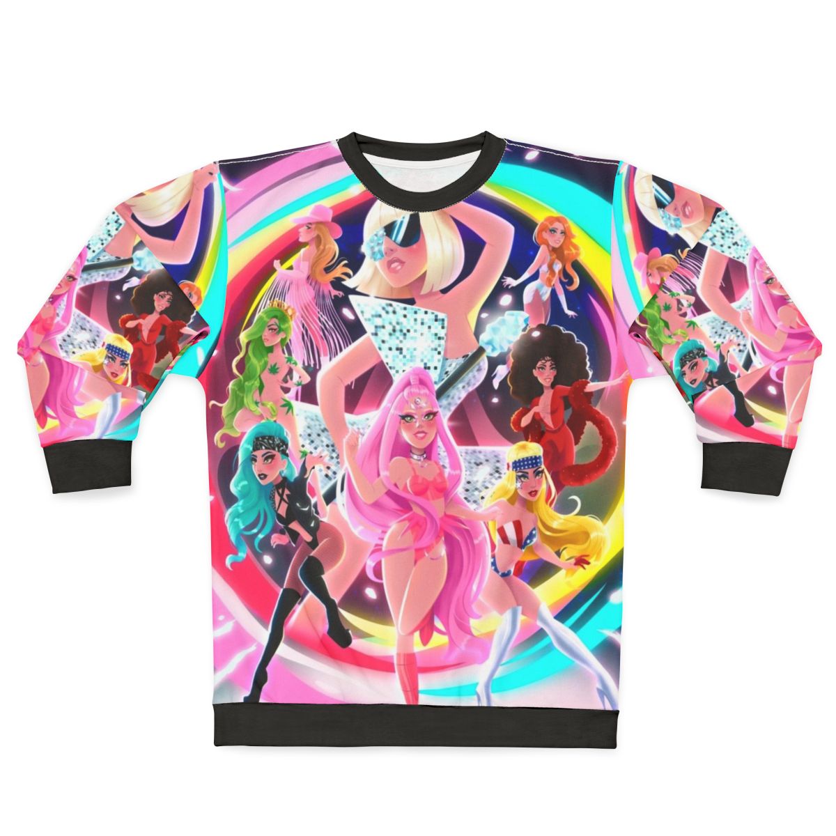 Anniversary pink heart sweatshirt