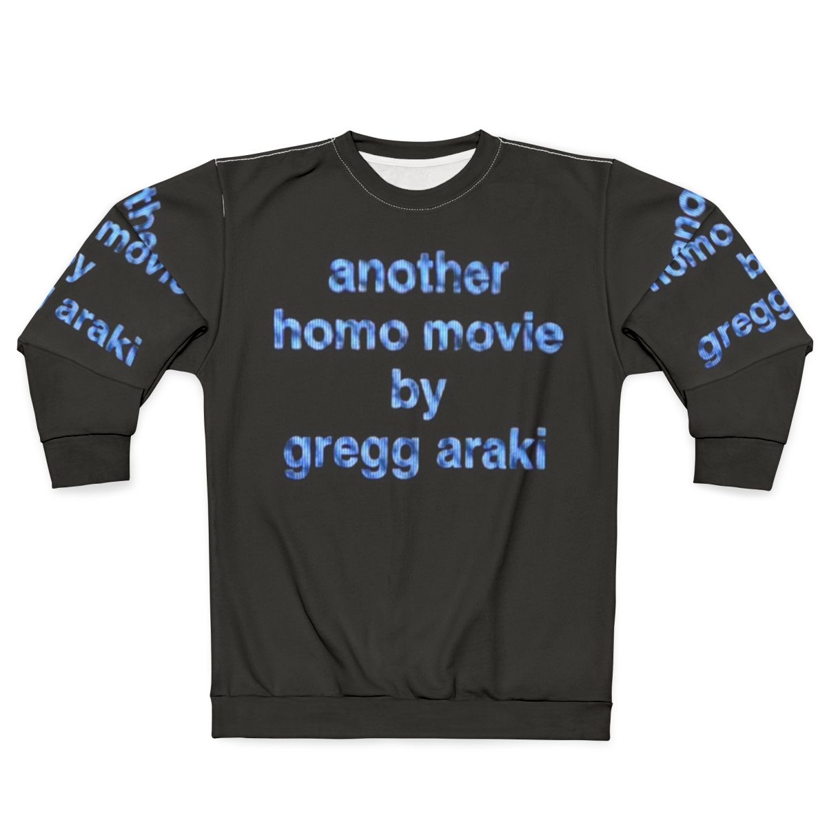 Gregg Araki LGBT film inspired graphic sweatshirt