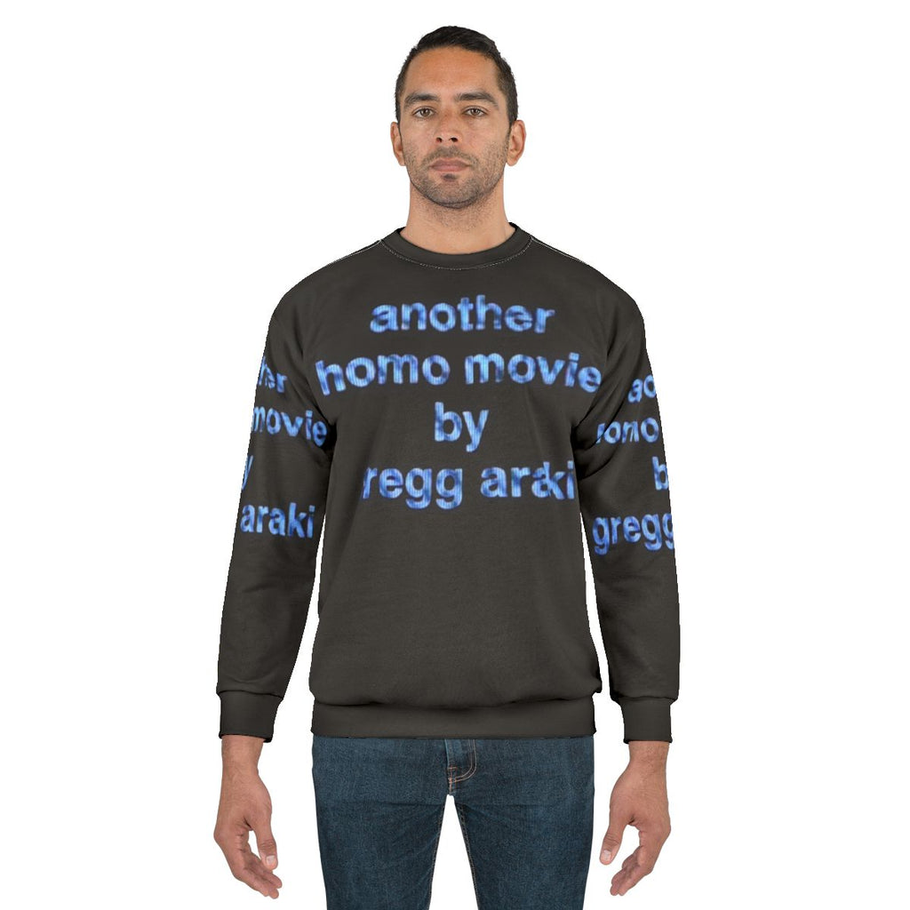 Gregg Araki LGBT film inspired graphic sweatshirt