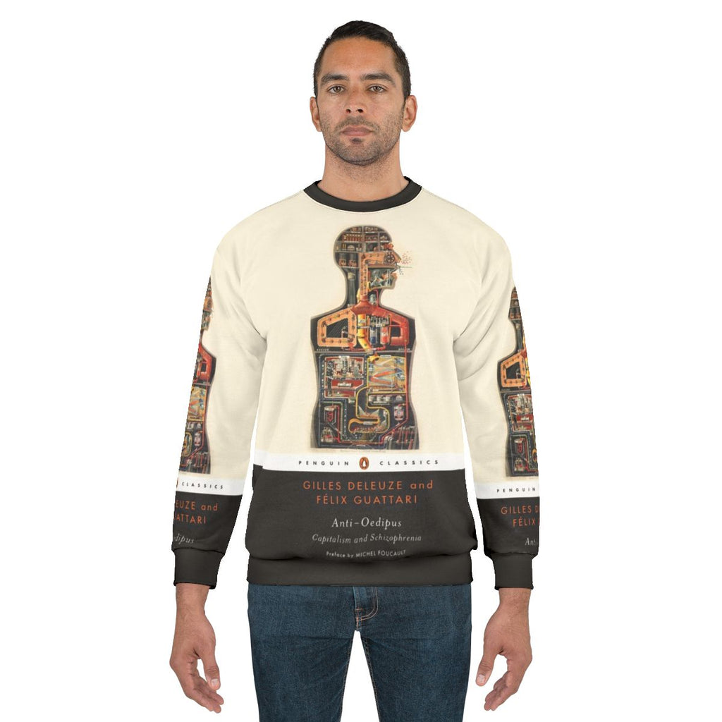 Anti Oedipus Deleuze Guattari Schizoanalysis Psychoanalysis Sweatshirt