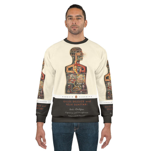 Anti Oedipus Deleuze Guattari Schizoanalysis Psychoanalysis Sweatshirt