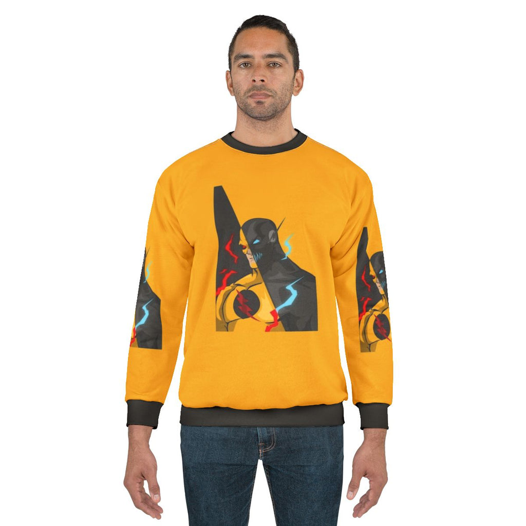 Antiflash zoom sweatshirt featuring DC Comics' hero Barry Allen