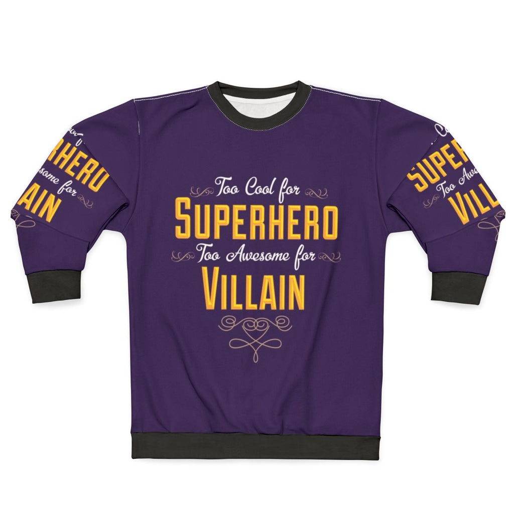 Antihero Definition Sweatshirt - Superhero and Villain Themed Apparel