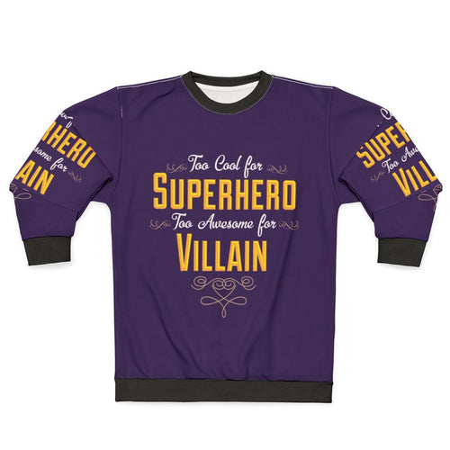 Antihero Definition Sweatshirt - Superhero and Villain Themed Apparel