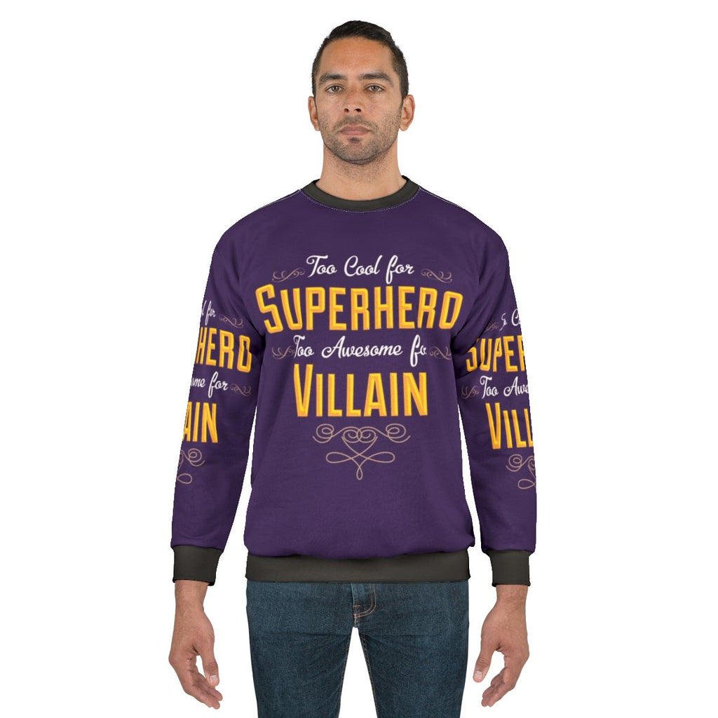 Antihero Definition Sweatshirt - Superhero and Villain Themed Apparel