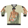 Antinous Sweatshirt with Floral Design