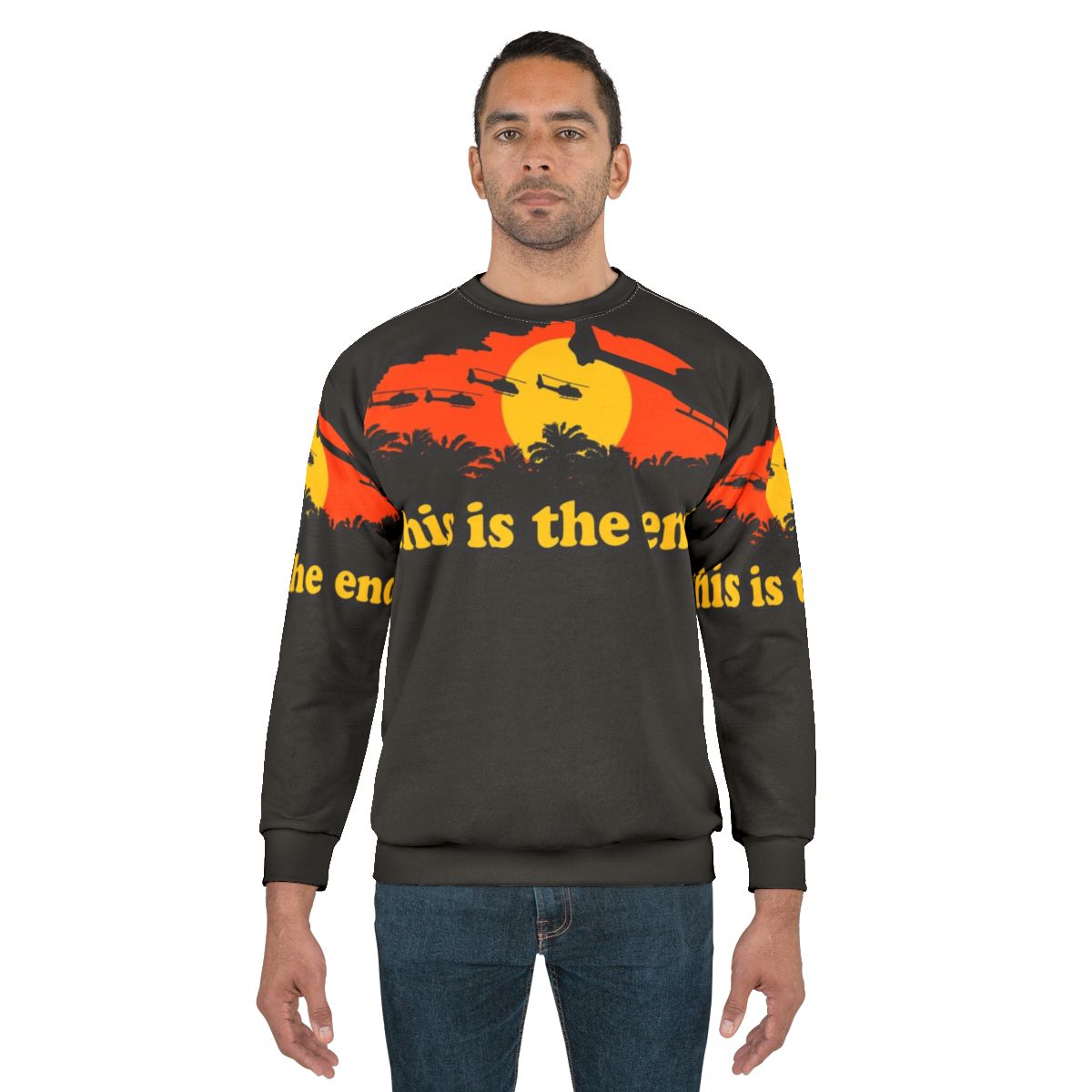 Apocalypse Now This Is The End Retro Sweatshirt