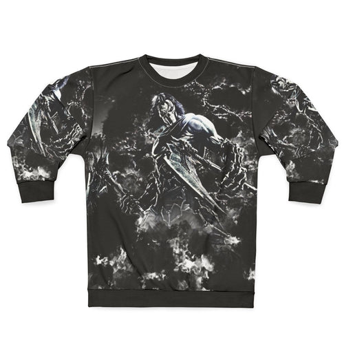 Apocalypse Sweatshirt featuring dark souls inspired post-apocalyptic gothic style design