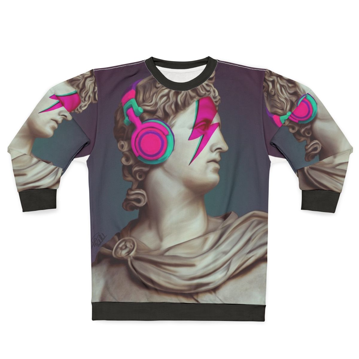 Apollo Bowie Sweatshirt featuring Greek and Roman mythology symbols