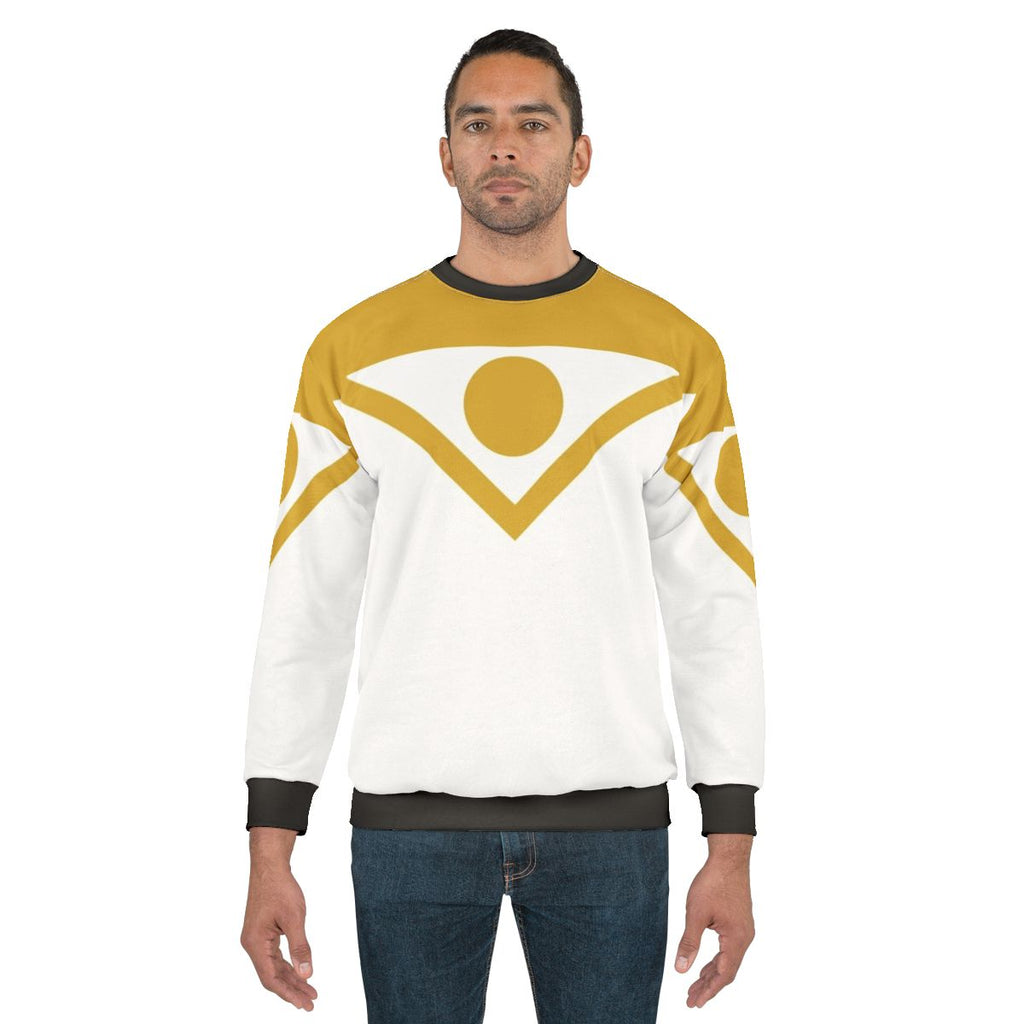 Apollo Superhero Sweatshirt with Comic Book Graphic