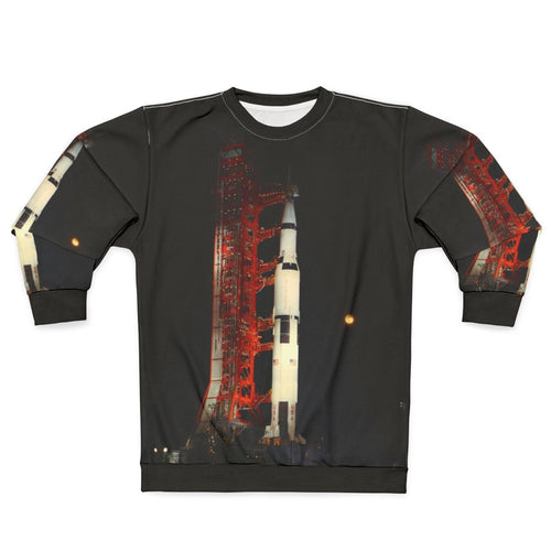 Apollo 12 countdown demonstration test space sweatshirt