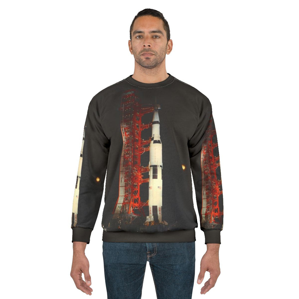 Apollo 12 countdown demonstration test space sweatshirt