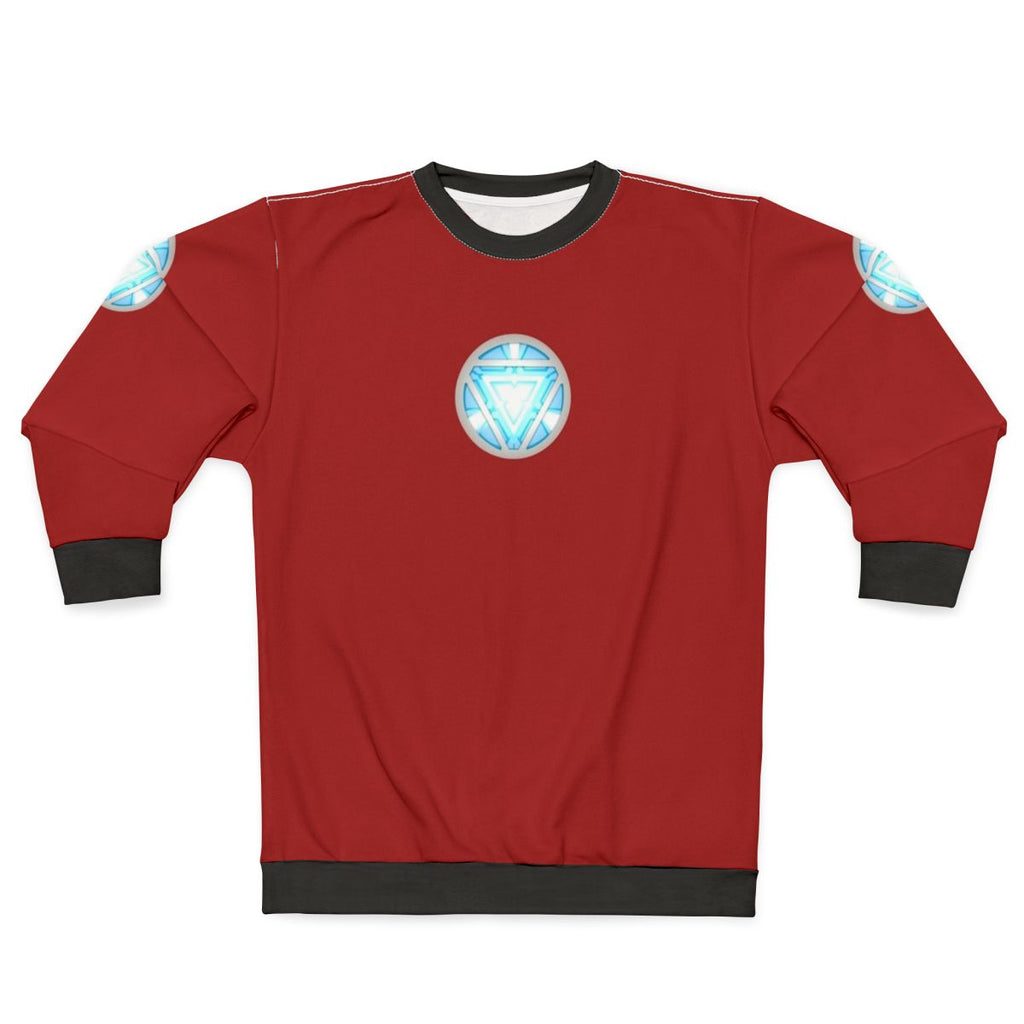 Arc Reactor Sweatshirt - Marvel Avengers Iron Man Superhero Apparel