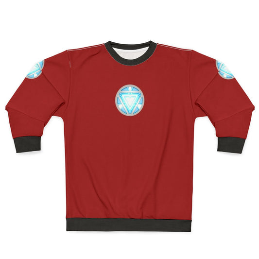 Arc Reactor Sweatshirt - Marvel Avengers Iron Man Superhero Apparel