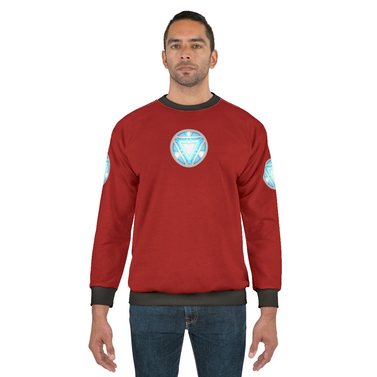 Arc Reactor Sweatshirt - Marvel Avengers Iron Man Superhero Apparel