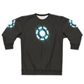 Glow-in-the-Dark Arc Reactor Superhero Sweatshirt