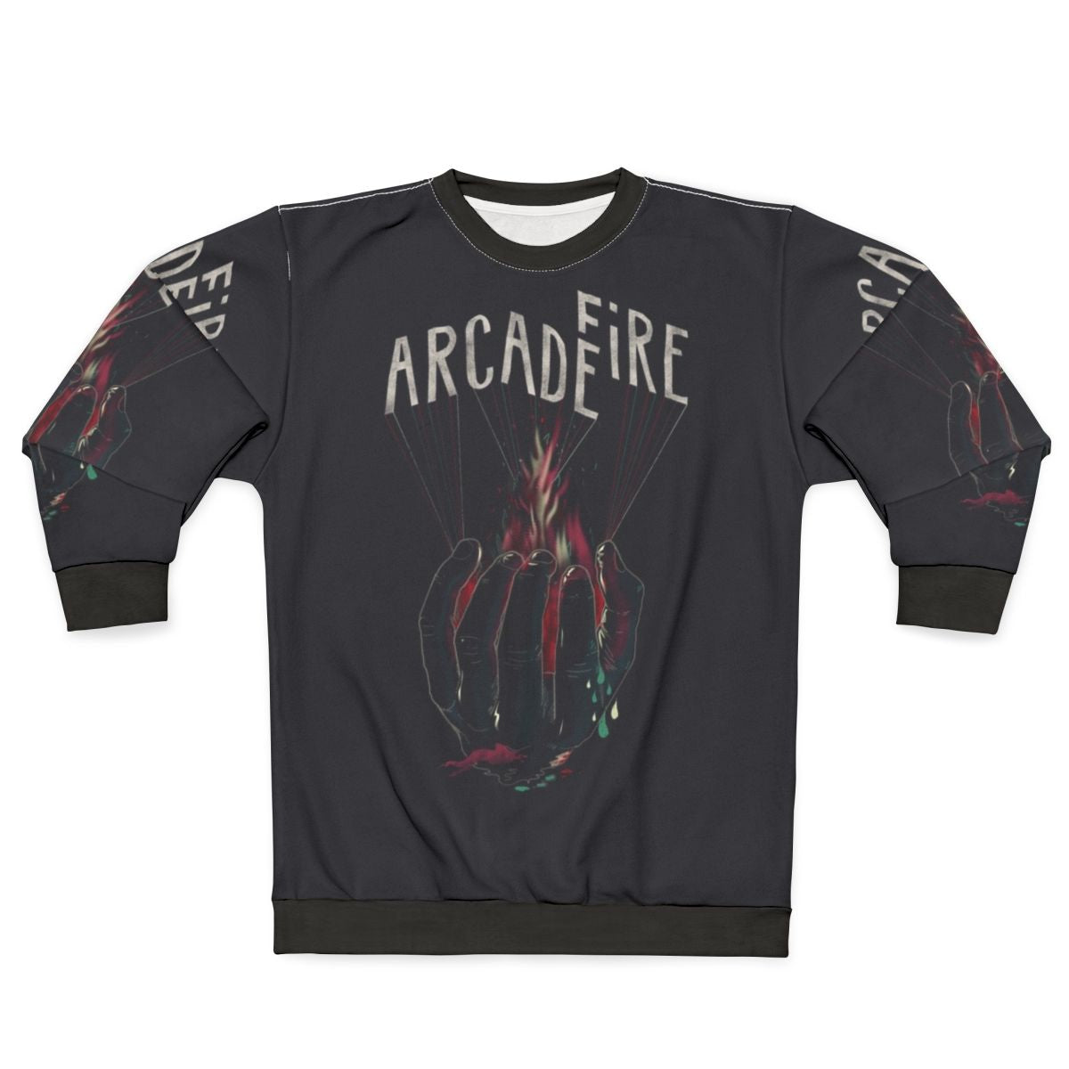 Arcade Fire Hand Print Sweatshirt
